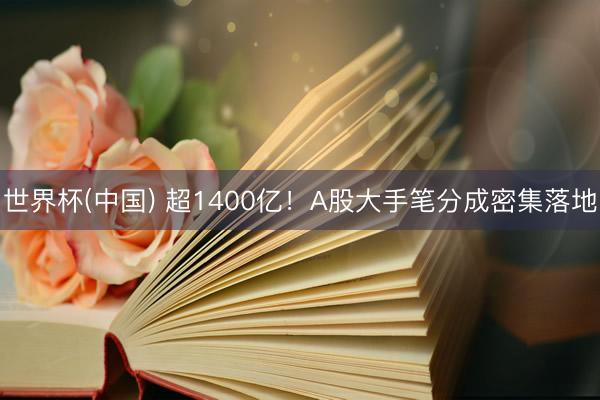 世界杯(中国) 超1400亿!A股大手笔分成密集落地